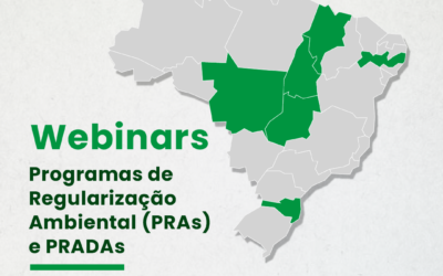 Série de webinars discute o status de implementação dos PRAs e dos PRADAs no país
