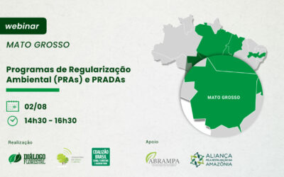 Regularização ambiental de propriedades rurais do Mato Grosso é tema de webinar