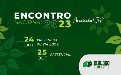 Encontro Nacional 2023 do Diálogo Florestal será em Piracicaba
